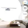 Eglo Vägglampa Conettilla Aluminium Krom 7W 850lm - 830-865 Justerbar Vit | IP44