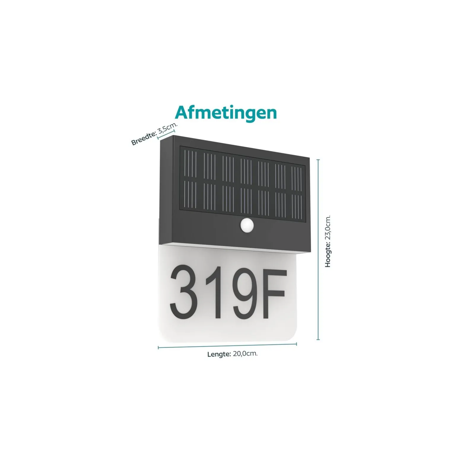 Eglo Vägglampa Conettimara Solar Svart 6W 700lm - 830 Varm Vit | IP44 - Ljussensor