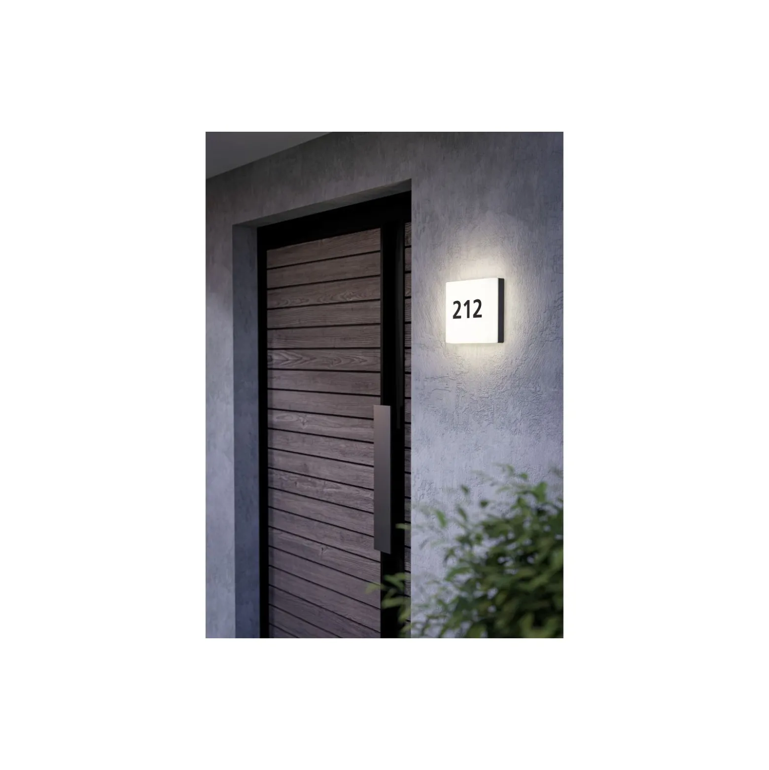 Eglo Vägglampa Cornale Antracit 8.3W 950lm - 830 Varm Vit | IP44 - IP44 - Ljussensor