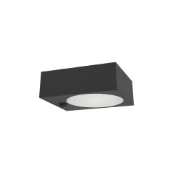 Eglo Vägglampa Darfano Solar Svart 6W 930lm - 840 Kallvit | IP54 - Dimbar - Rörelsesensor