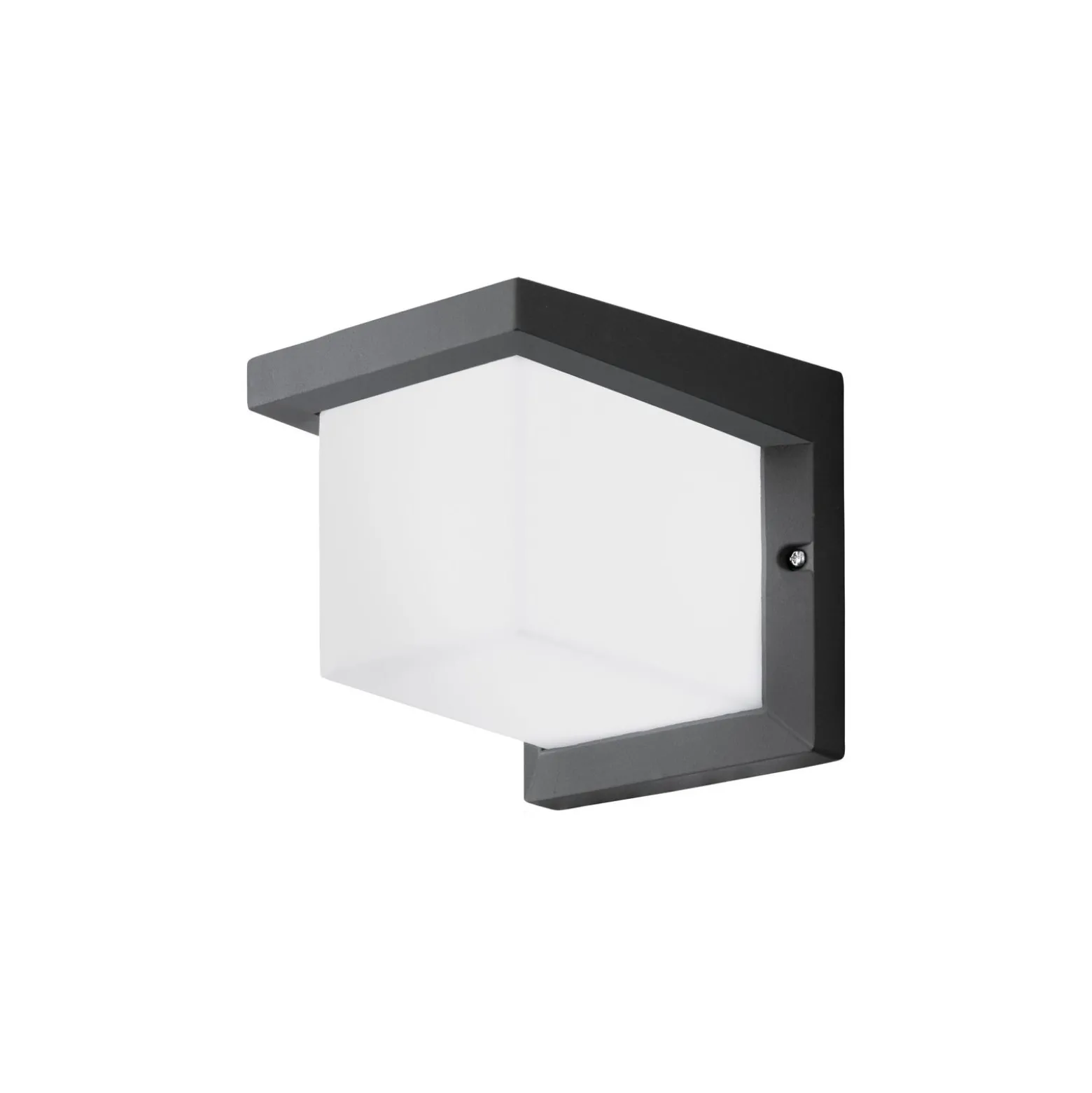 Eglo Vägglampa Desella 1 Aluminium Antracit 10W 1200lm - 830 Varm Vit | IP55