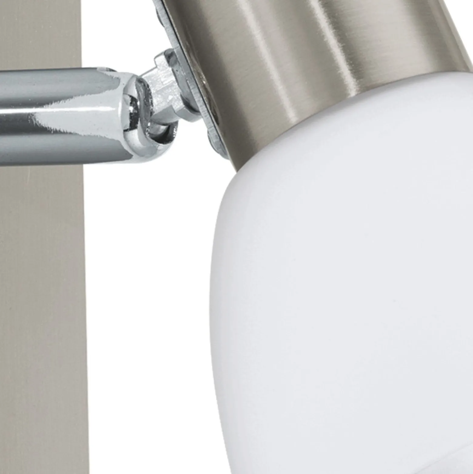 Eglo Vägglampa Enea Stål Vit | Passande För 1x E14