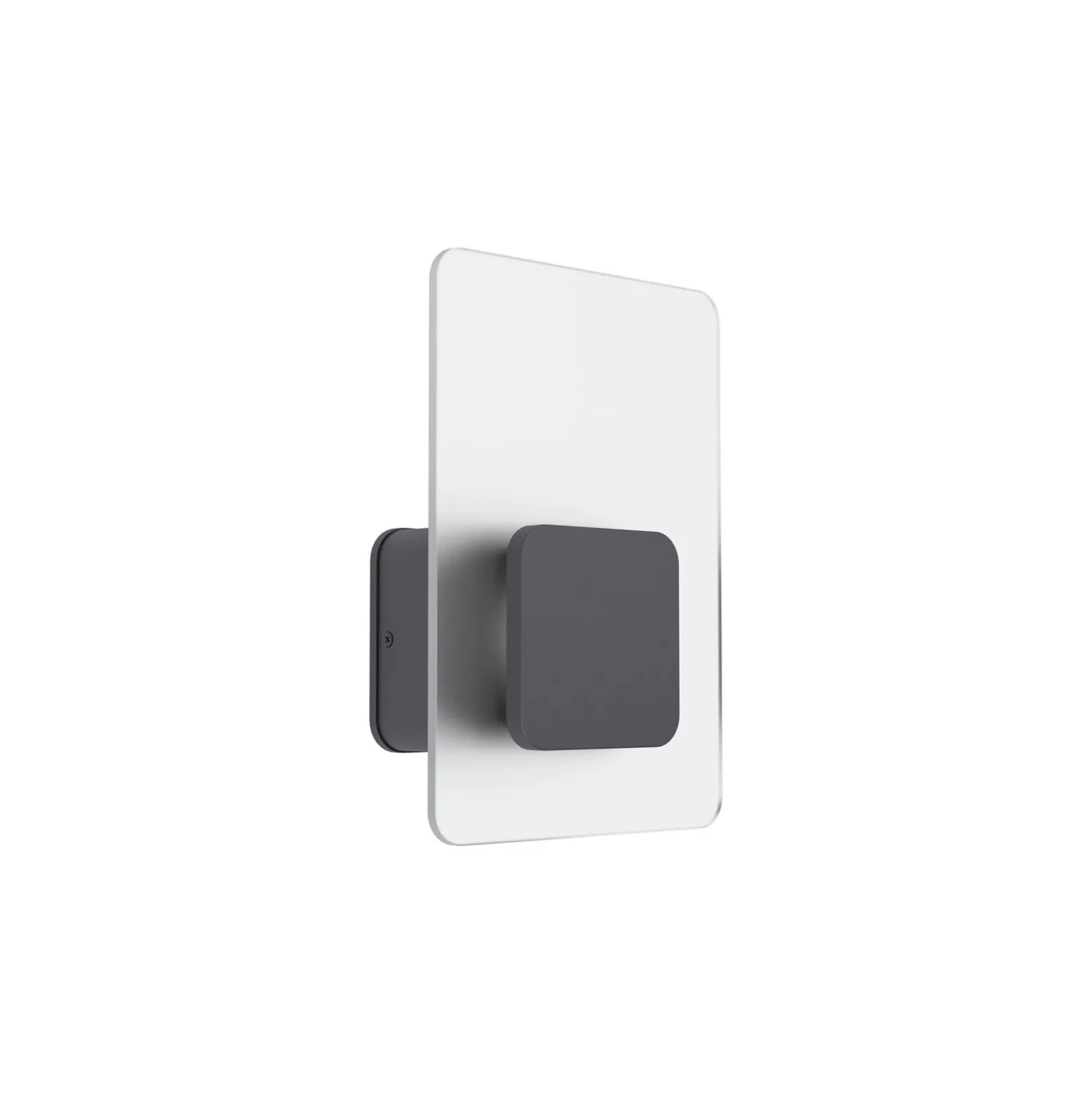 Eglo Vägglampa Eredita Rostfritt Stål Antracit 10W 1000lm - 830 Varm Vit | IP44