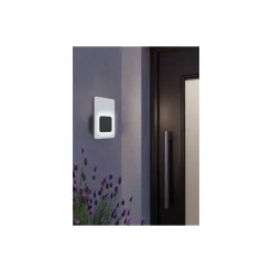 Eglo Vägglampa Eredita Rostfritt Stål Antracit 10W 1000lm - 830 Varm Vit | IP44