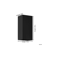 Eglo Vägglampa Eremitana Stål Svart Up & Down 2W 250lm - 830 Varm Vit | IP55