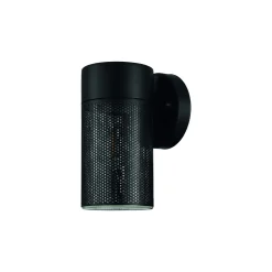 Eglo Vägglampa Fantecolo Stål Svart | IP44 - Passande för 1x E27