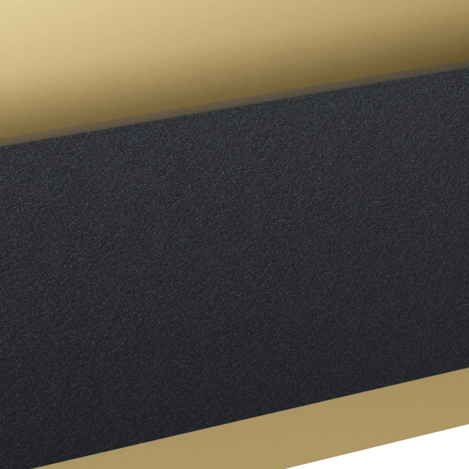 Eglo Vägglampa Feloniche Aluminium Svart Guld 10W 1300lm - 830 Varm Vit