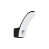 Eglo Vägglampa Fiumicino Utomhus Aluminium Svart 11.5W 1200lm - 830 Varm Vit