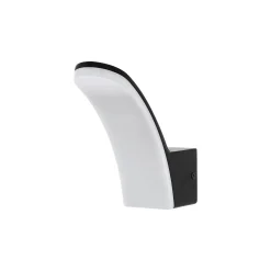 Eglo Vägglampa Fiumicino Utomhus Aluminium Svart 11.5W 1200lm - 830 Varm Vit
