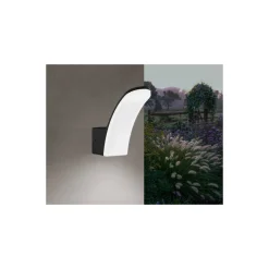 Eglo Vägglampa Fiumicino Utomhus Aluminium Svart 11.5W 1200lm - 830 Varm Vit
