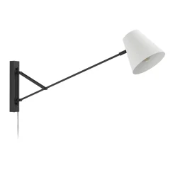 Eglo Vägglampa Forcadet Stål Svart | Passande För 1x E27