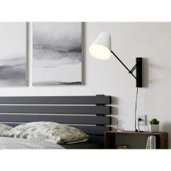 Eglo Vägglampa Forcadet Stål Svart | Passande För 1x E27