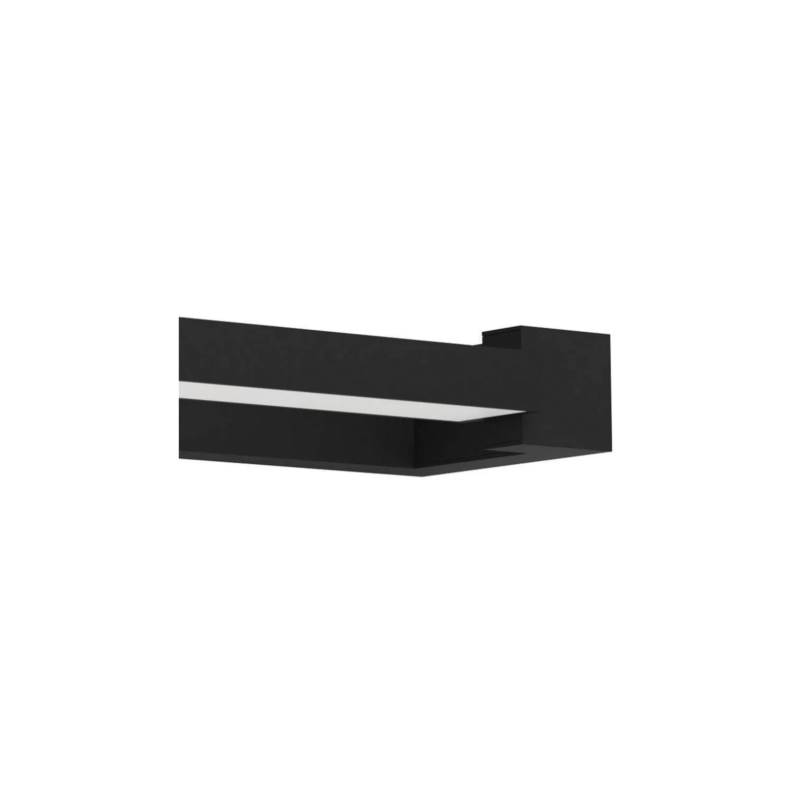 Eglo Vägglampa Gemiliana Stål Svart 8.9W 1000lm - 840 Kallvit | IP44