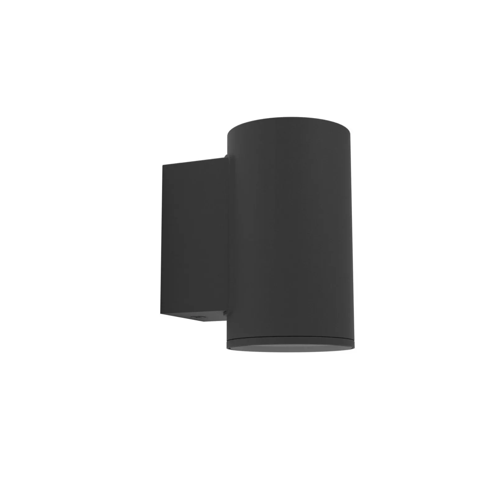 Eglo Vägglampa Izzalini Utomhus Stål Svart 2.8W 250lm - 830 Varm Vit | Passande för GU10