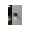 Eglo Vägglampa Jabaga Svart 4W 400lm - 830 Varm Vit | IP44