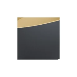 Eglo Vägglampa Maccacari Aluminium Stål Svart Guld 10W 1300lm - 830 Varm Vit | IP20
