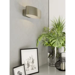 Eglo Vägglampa Maccacari Aluminium Stål Vit 10W 1300lm - 830 Varm Vit