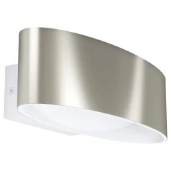 Eglo Vägglampa Maccacari Aluminium Stål Vit 10W 1300lm - 830 Varm Vit
