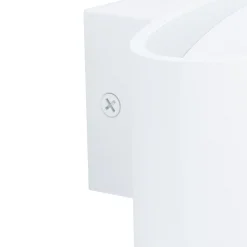 Eglo Vägglampa Maccacari Aluminium Stål Vit 10W 1300lm - 830 Varm Vit
