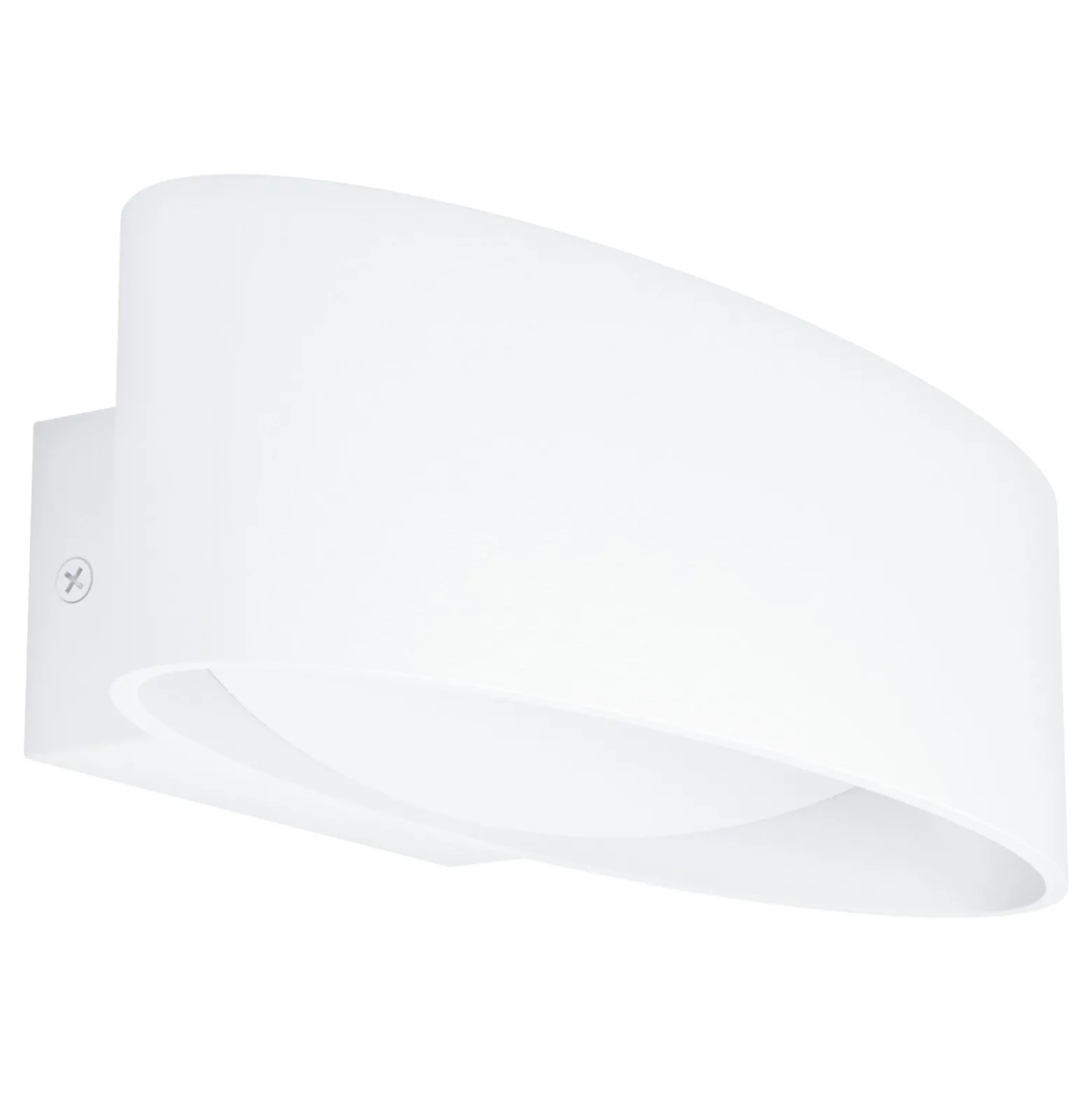 Eglo Vägglampa Maccacari Aluminium Stål Vit 10W 1300lm - 830 Varm Vit