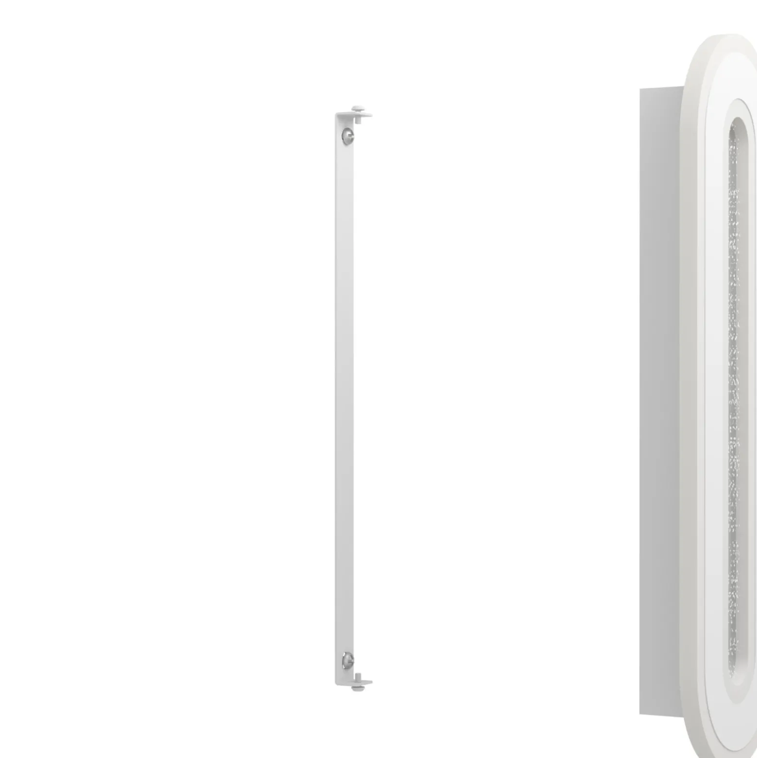 Eglo Vägglampa Macchioni Stål Plast Vit 12W 1560lm - 840 Kallvit