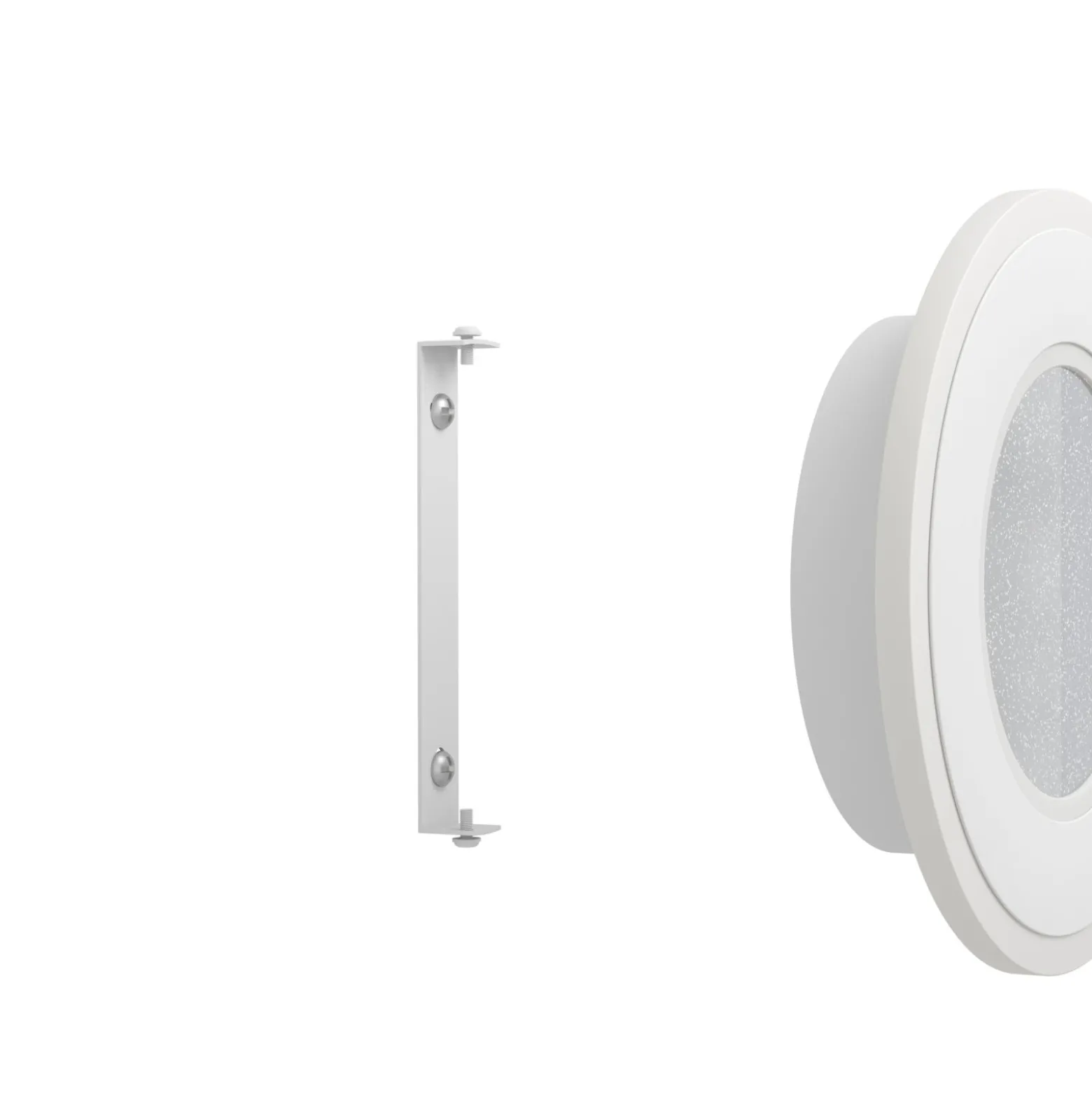 Eglo Vägglampa Macchioni Stål Plast Vit 12W 1560lm - 840 Kallvit
