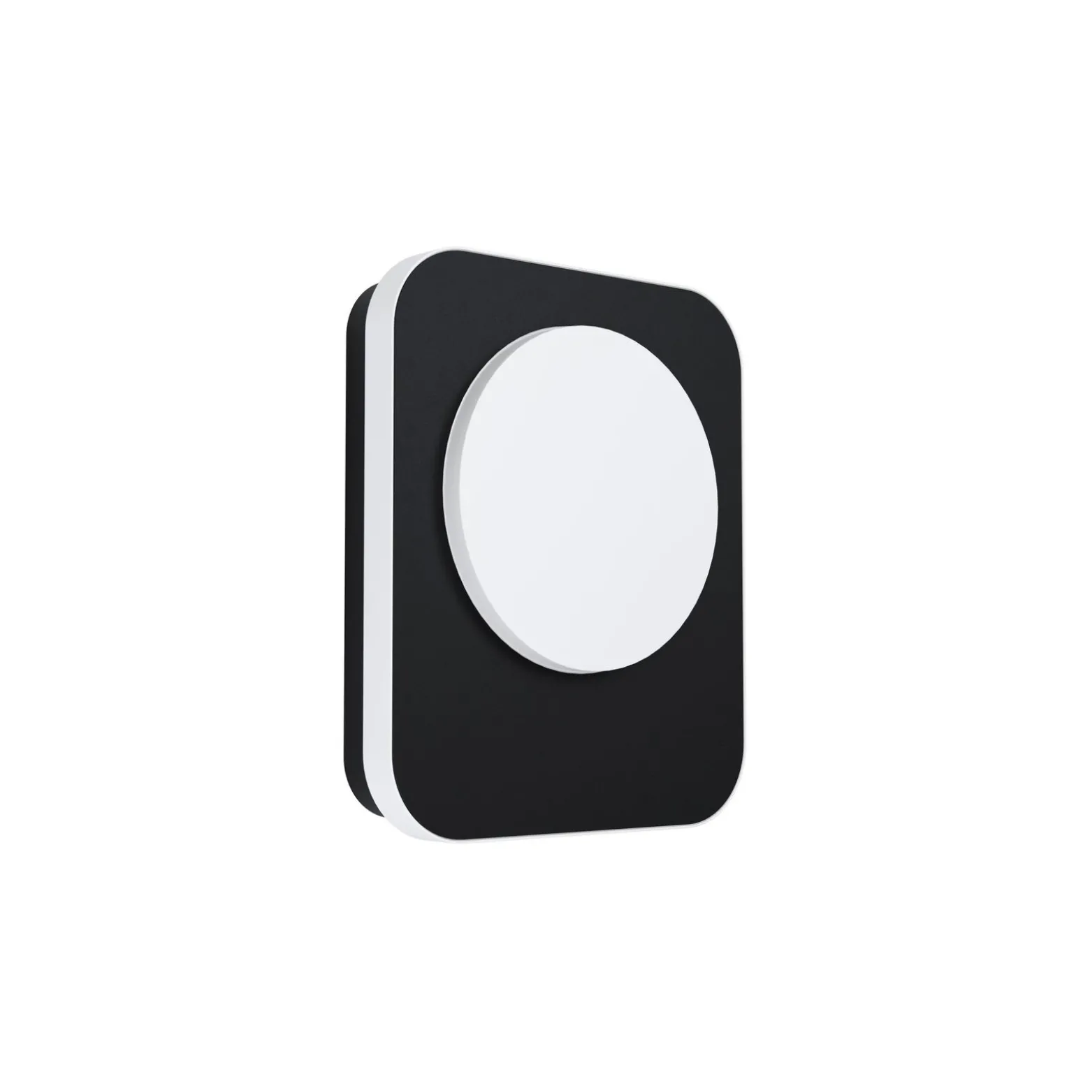 Eglo Vägglampa Madriz Aluminium Svart 3W 370lm - 830 Varm Vit | IP44