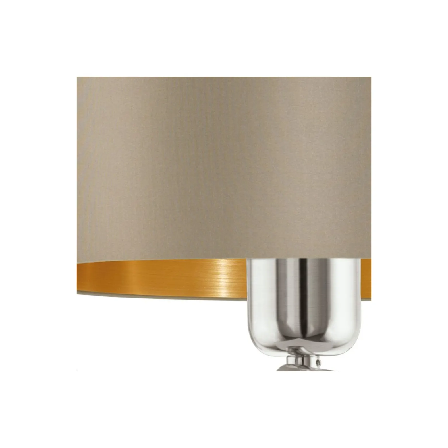 Eglo Vägglampa Maserlo Stål Satin Nickel | Passande för E27