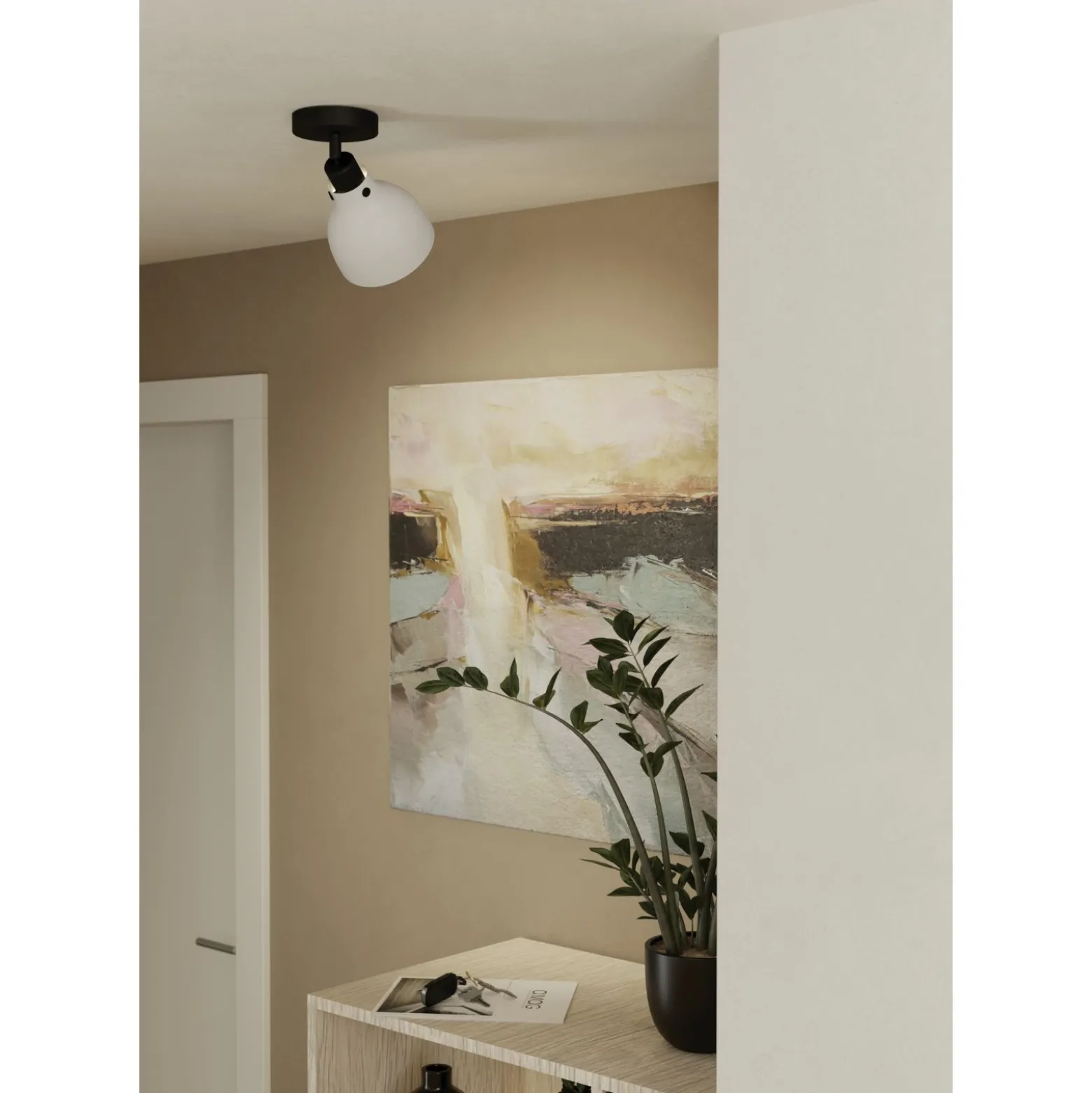 Eglo Vägglampa Matlock Stål Grå Svart | Passande För 1x E27