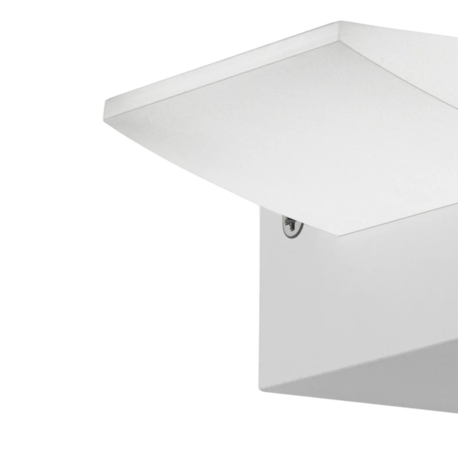 Eglo Vägglampa Metrass Aluminium Vit 56W 680lm - 830 Varm Vit