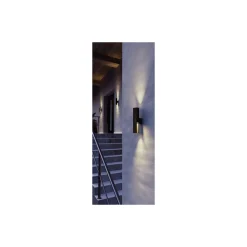 Eglo Vägglampa Montelauro Aluminium Svart Up & Down 7W 800lm - 865 Dagsljus | IP65