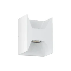 Eglo Vägglampa Morino Utomhus Aluminium Vit Up & Down 5W 460lm - 830 Varm Vit