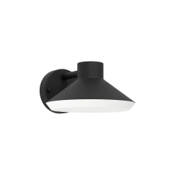 Eglo Vägglampa Ninnarella Stål Svart 4W 400lm - 830 Varm Vit | IP65