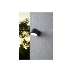 Eglo Vägglampa Nivarolo Stål Svart 4W 400lm - 830 Varm Vit | IP54