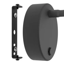 Eglo Vägglampa Olivandino Stål Svart 38W 320lm - 830 Varm Vit