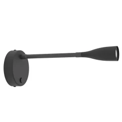 Eglo Vägglampa Olivandino Stål Svart 38W 320lm - 830 Varm Vit