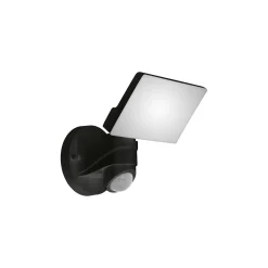 Eglo Vägglampa Pagino Svart 11W 2200lm - 850 Kallvit | IP44 - Rörelsesensor