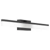 Eglo Vägglampa Palmital Aluminium Stål Svart 11W 1350lm - 830 Varm Vit | IP44