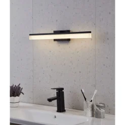 Eglo Vägglampa Palmital Aluminium Stål Svart 11W 1350lm - 830 Varm Vit | IP44