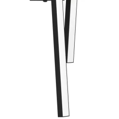 Eglo Vägglampa Panagria Aluminium Stål Svart Trä 63W 1510lm - 830 Varm Vit