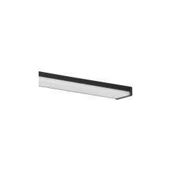Eglo Vägglampa Pandella 2 Aluminium Svart Badrumsbelysning 11W 1400lm - 840 Kallvit | IP44