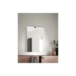 Eglo Vägglampa Pandella 2 Aluminium Svart Badrumsbelysning 11W 1400lm - 840 Kallvit | IP44