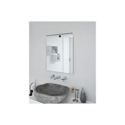 Eglo Vägglampa Pandella 2 Aluminium Svart Badrumsbelysning 11W 1400lm - 840 Kallvit | IP44