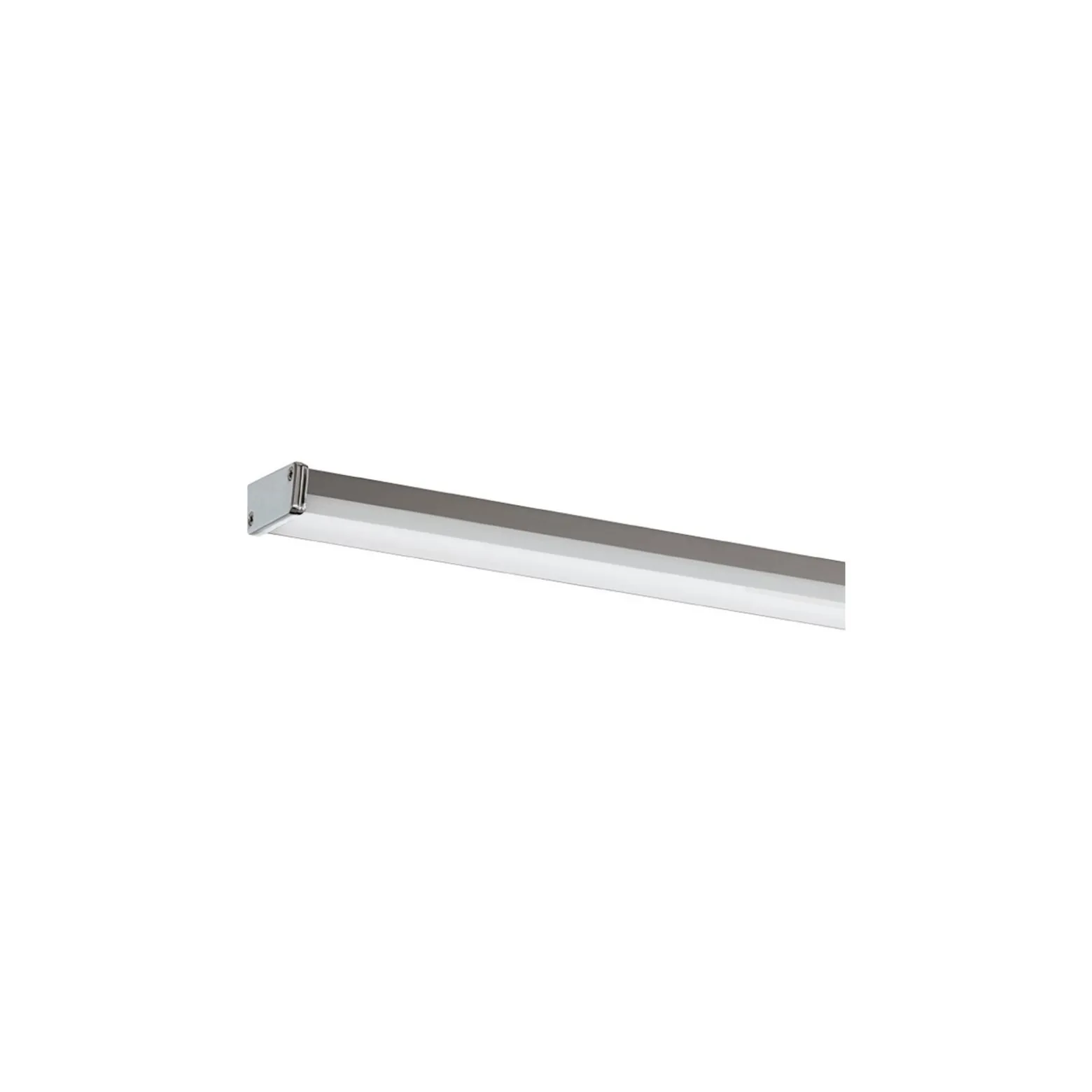 Eglo Vägglampa Pandella 1 Aluminium Krom Silver Badrumsbelysning 14W 1700lm - 840 Kallvit | IP44