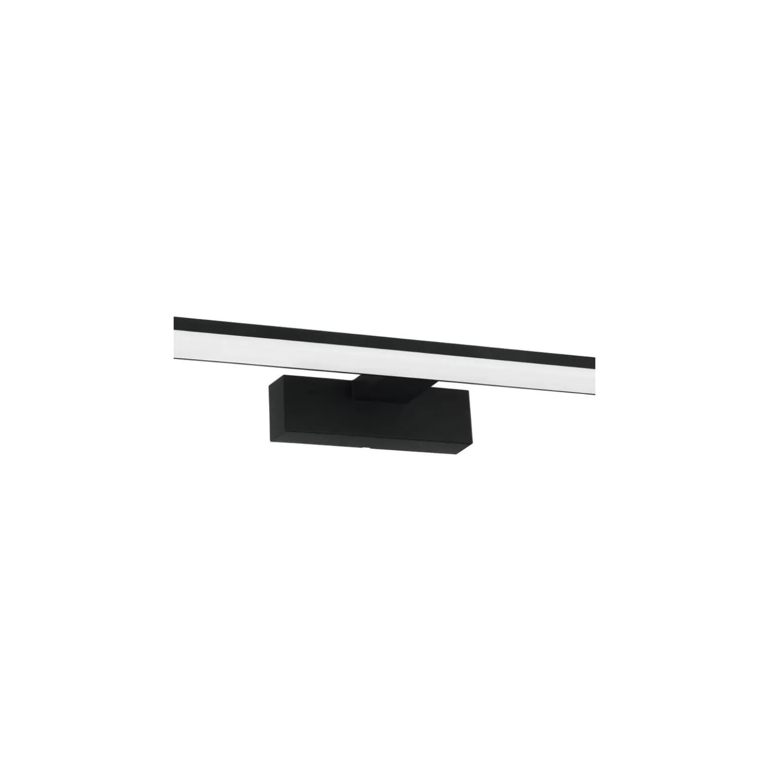 Eglo Vägglampa Pandella 1 Aluminium Svart Badrumsbelysning 14W 1700lm - 840 Kallvit | IP44