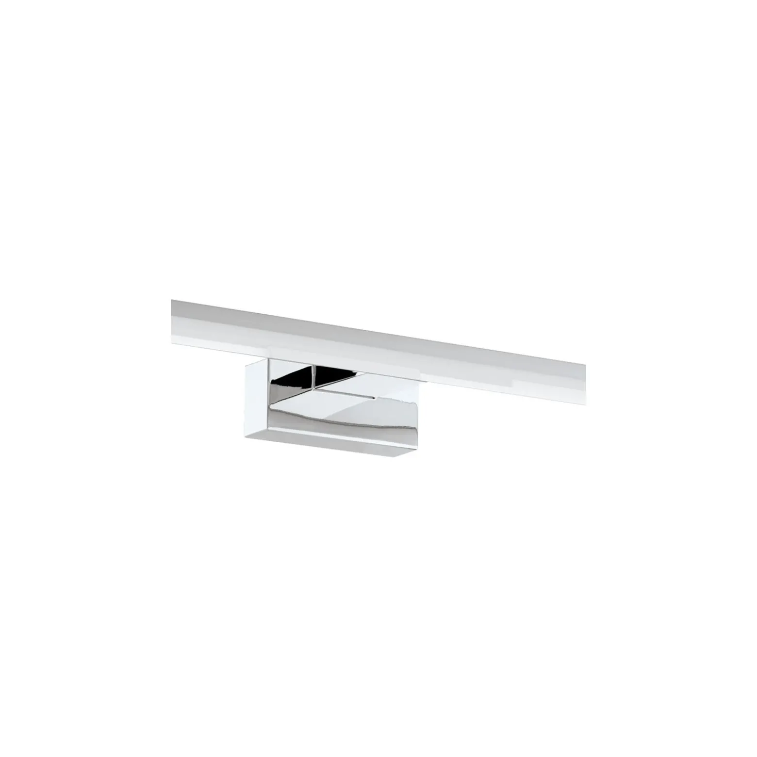 Eglo Vägglampa Pandella 1 Aluminium Krom Silver Badrumsbelysning 11W 1350lm - 840 Kallvit | IP44