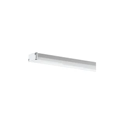 Eglo Vägglampa Pandella 1 Aluminium Krom Silver Badrumsbelysning 11W 1350lm - 840 Kallvit | IP44