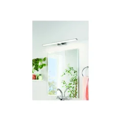 Eglo Vägglampa Pandella 1 Aluminium Krom Silver Badrumsbelysning 11W 1350lm - 840 Kallvit | IP44