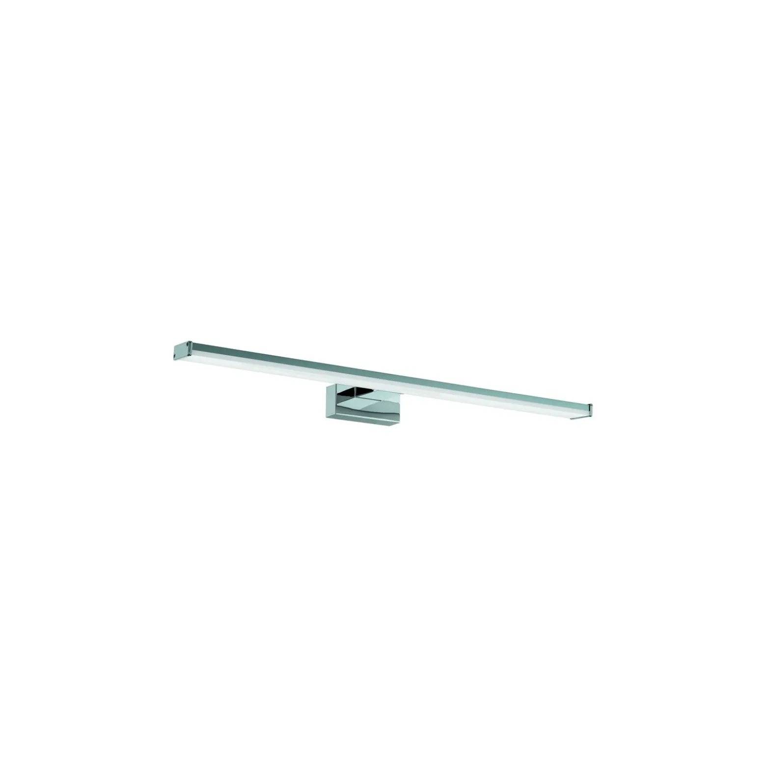 Eglo Vägglampa Pandella 1 Aluminium Krom Silver Badrumsbelysning 11W 1350lm - 840 Kallvit | IP44