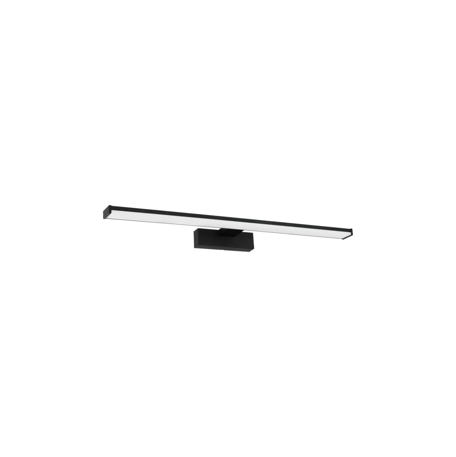 Eglo Vägglampa Pandella 1 Aluminium Svart Badrumsbelysning 11W 1350lm - 840 Kallvit | IP44